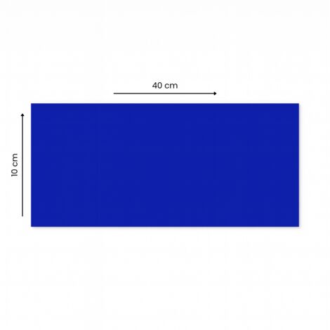 Plaque Plexiglas Bleu PMMA 3 mm – Verre Acrylique – 100x400 mm – Résistante et Découpable (1/5)