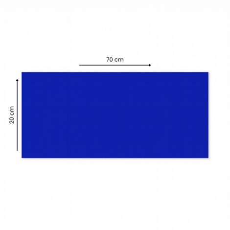 Plaque Plexiglas Bleu PMMA 3 mm – Verre Acrylique – 200x700 mm – Résistante et Découpable (1/5)