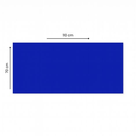 Plaque Plexiglas Bleu PMMA 3 mm – Verre Acrylique – 700x1100 mm – Résistante et Découpable (1/5)