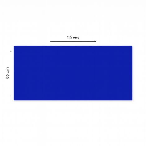 Plaque Plexiglas Bleu PMMA 3 mm – Verre Acrylique – 800x1100 mm – Résistante et Découpable (1/5)