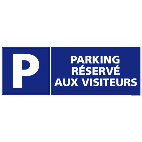 Panneau Parking Privé, Interdiction de Stationner Diamètre 170 mm Matière  PVC