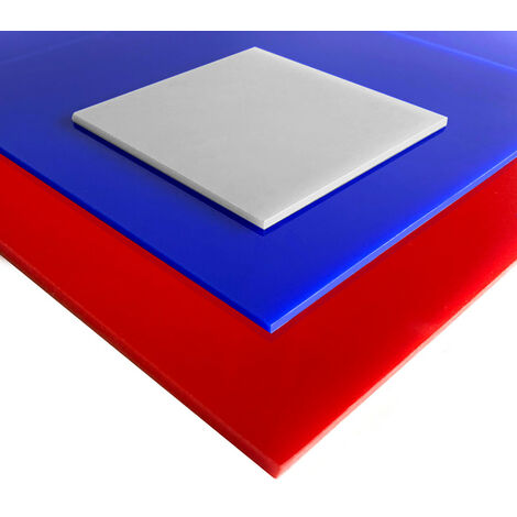 Verre acrylique couleur 3 mm. Feuille verre acrylique. Verre acrylique rouge, verre acrylique bleu, verre acrylique gris. Verre synthétique. PMMA XT - Gris - 500 x 200 mm (1/5)