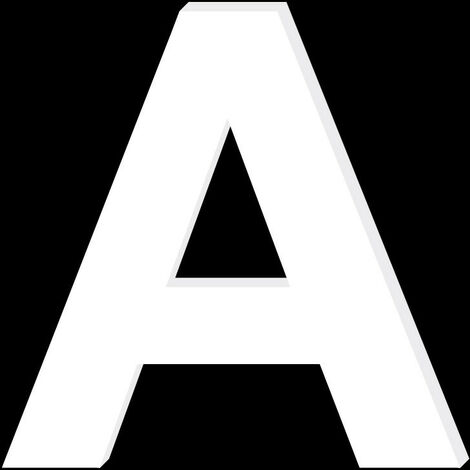 Lettres Miroir Adhésif - Lettre G - Hauteur 15 cm - Initiale