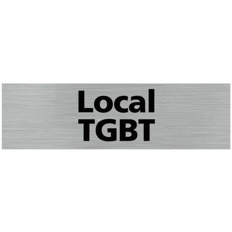 Pictogramme LOCAL TGBT (Q0152).- Plaque aluminium brossé -