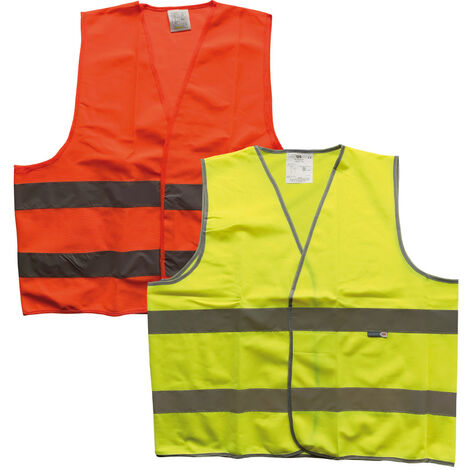 Gilet fluo basic (WC1390).- Orange - L (1/5)