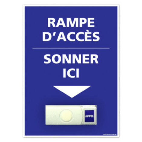 Aua Signaletique Establishment Under Video Surveillance Panel with Rounded Corners Model 2 Inch PVC, 150 mm x 210 mm
