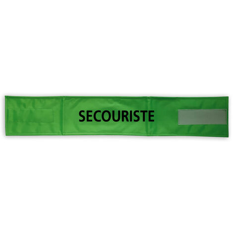 BRASSARD VERT SECOURISTE (WC4258) (1/5)