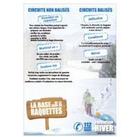PANNEAU LA BASE DES RAQUETTES (H0426) - Plastique PVC 1,5 mm - 150 x 210 mm