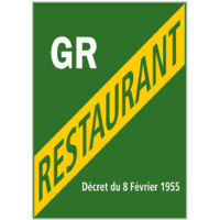 Panneau Licence Grand Restaurant – Affichage obligatoire restauration – Adhésif 150×210 mm
