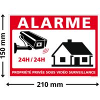 AUA SIGNALETIQUE - Panneau accès interdit zone placée sous