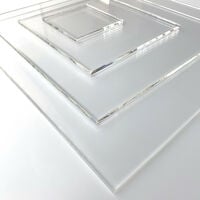 Plaque Plexigglas 1,5 mm. Feuille de verre acrylique. Plexigglas