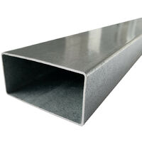 Poteau Acier Galvanisé Anti-Corrosion. Piquet Galva Acier. Poteau de Signalisation. Plusieurs tailles disponibles - 4 m