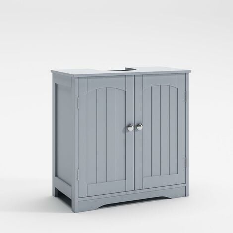 mcc direct Under Sink Bathroom Cabinet Free Standing Storage Unit Colarado GREY