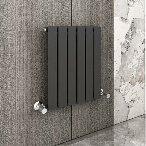 600 x 408mm Single Designer Flat Panel Central Heating Radiator ANTHRACITE (1/5)