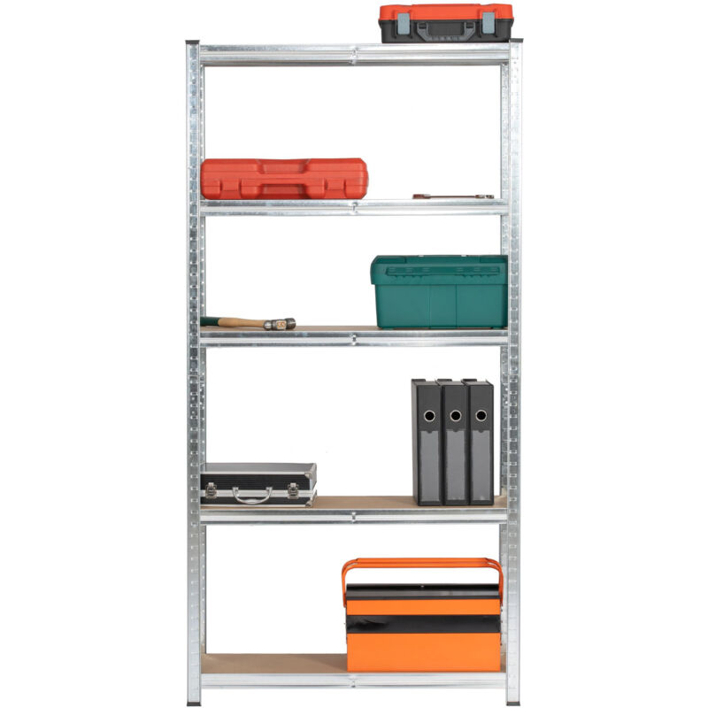 BELFOYER Étagère à épices Chromée 2 Niveaux Argent Avec Crochets Pour