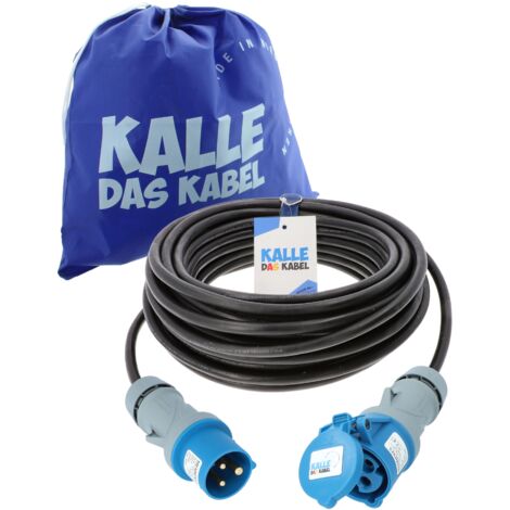 Kalle Verlängerungskabel CEE 230V 16A 1,5mm² IP44 50 Meter