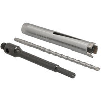 Diamant Bohrkrone Nutzlänge 180 mm Ø 32 mm 6-kant Adapter lang mit Zentrierbohrer