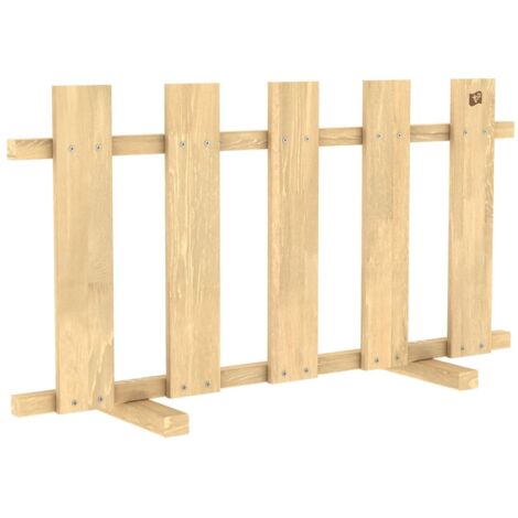 Tp Toys – Barrière en bois traité autoclave classe III pour maisonnette – Dimensions L.100 x l.25 x H.53,5 cm – Poids 2,8 kg – Usage domestique
