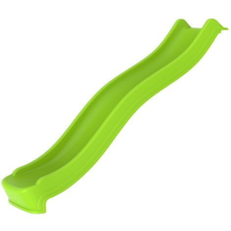 Tp Toys – Glissière toboggan ondulée 220 cm – Plastique traité anti UV – Largeur 43 cm – Hauteur 20 cm – Sortie de glisse en douceur