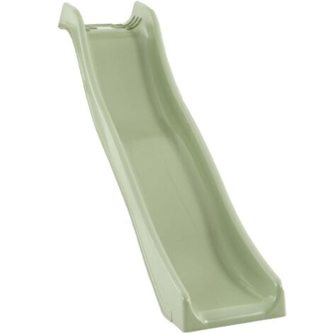 Toboggan - Sirocco Vert - Glissière Double Vague. 175cm De Longueur. Structure De Jardin