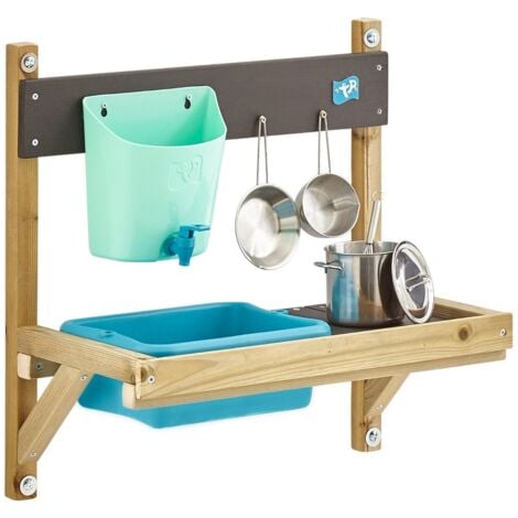 Maisonnette cabane enfant REFUGE avec cuisine extérieure bois FSC®
