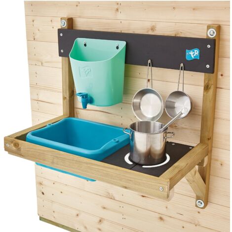Maisonnette cabane enfant chalet PRAIRIE avec cuisine extérieure bois FSC®