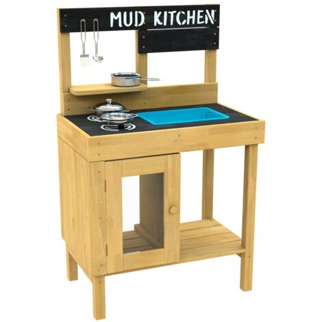 Cuisine d'extérieur pour enfant JUNIOR COOK bois FSC® (1/2)