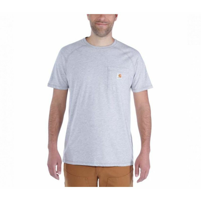 Taille - courtes - manches Tee-shirt S Gris Carhartt