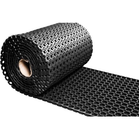 Alfombrilla de goma en rollo - Espesor 22 mm - Ancho 60 cm