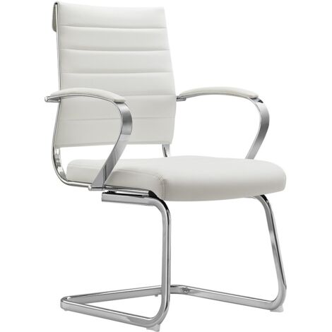 Silla de comedor / conferencia de diseño Cádiz - Blanco (1/5)