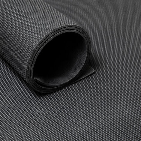 Corredor de goma / alfombra de goma en rollo SBR Cobra 5mm - Ancho