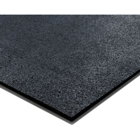 Alfombra de caucho reciclado en rollo - Plana 3 mm - Ancho 120 cm