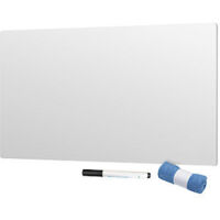 Pizarra blanca esmaltada sin borde - 100x150 cm
