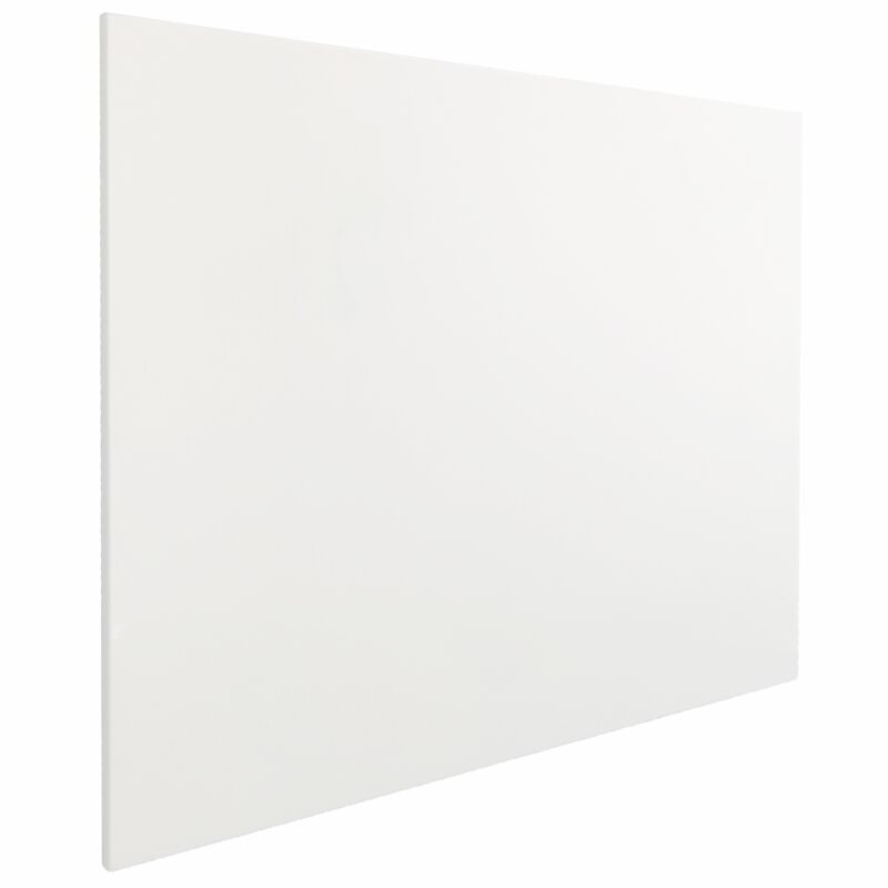 Lavagna in vetro grigia scura magnetica 45x45 cm - senza cornice