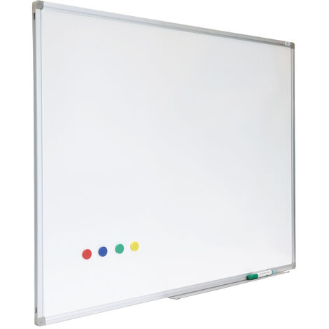 Lavagna bianca Premium 100 x 150 cm - Smalto - Magnetica