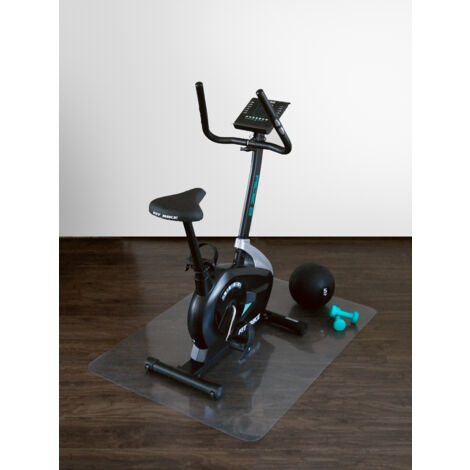 Tappetino Protettivo Per Pavimenti In Silicone – 2 Pezzi Antiscivolo E A Basso Rumore. Perfetto Per Tapis Roulant, Cyclette E Attrezzi Fitness. Proteggi La Tua Casa O Palestra.