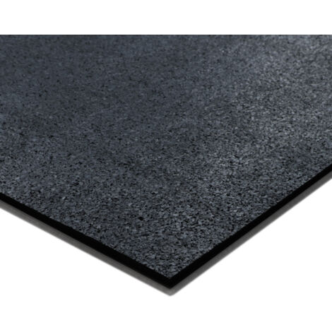 Tappeto in gomma riciclata in rotolo - Piatto 3 mm - Larghezza 120 cm - Per metro lineare