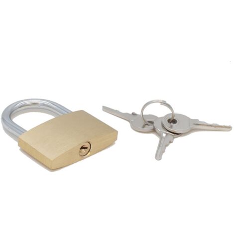 Lucchetto - 39,4 mm - Tre chiavi (1/4)