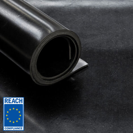 Foglio In Gomma EPDM 100x140 Cm – Spessore 2 Mm, Nero, Resistente A Ozono E Agenti Atmosferici