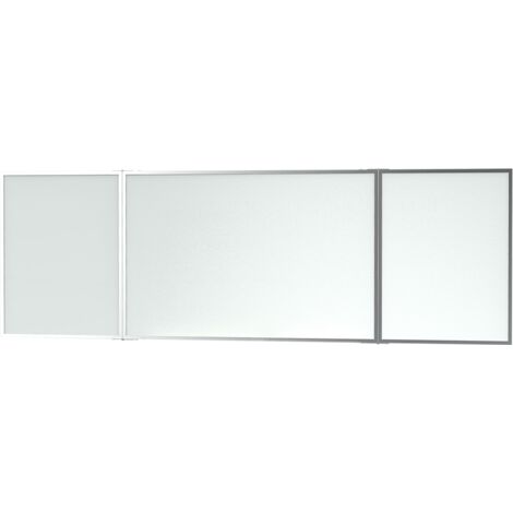 Lavagna multizona / lavagna pieghevole - acciaio laccato - 90x120 cm - 5 lati (1/4)