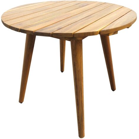 Tavolino SenS-Line Lisbon - ø 47x55 cm - Acacia FSC 100% (1/2)
