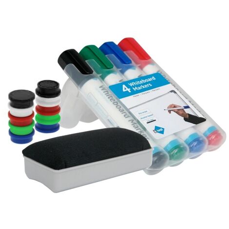 Kit iniziale universale con accessori per lavagne bianche