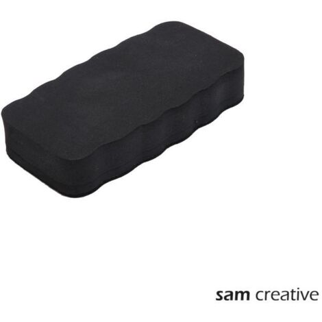 Gomma per lavagna bianca Basic Magnetic Black (1/3)
