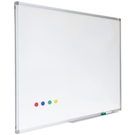 Lavagna bianca Premium 45 x 60 cm - Smalto - Magnetica (1/5)