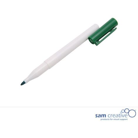 Lavagna bianca Boardmarker verde piccolo (1/3)