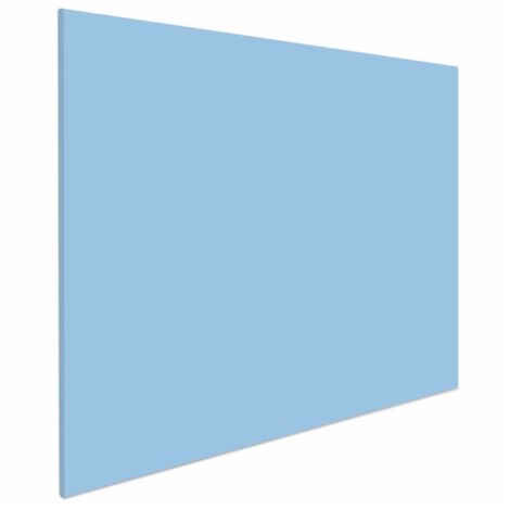 Lavagna bianca senza bordo - 60x90 cm - Baby Blue (1/4)