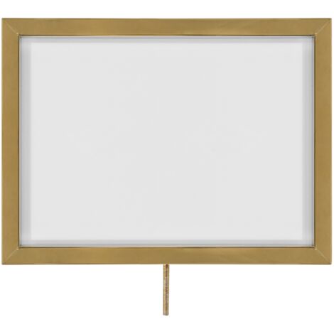 Cornice per poster per palo cordonato - Paesaggio - Ottone (1/4)