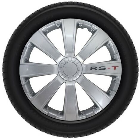 Set 4 Copricerchi Auto Monza Grigi 13'' - Universali In ABS, Facili Da Installare - Foto 3