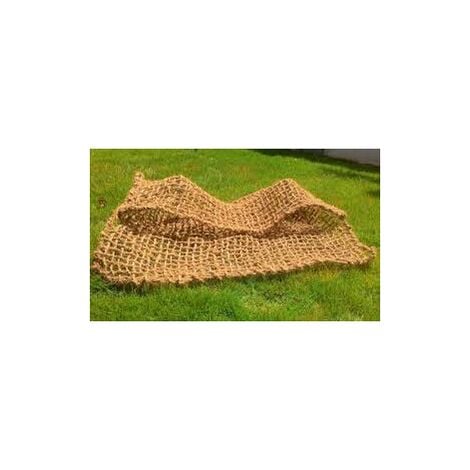 Stuoia In Fibra Di Cocco Oase 1x20m - Marrone, Maglia 20x20mm | Per Giardino E Protezione - Foto 5
