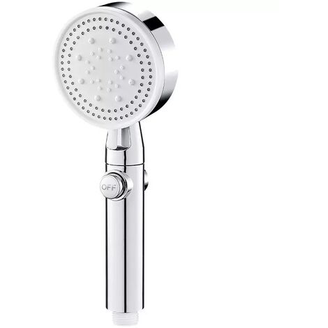 Bossini Syncro set di soffioni doccia, 3 tipi di getto cromo